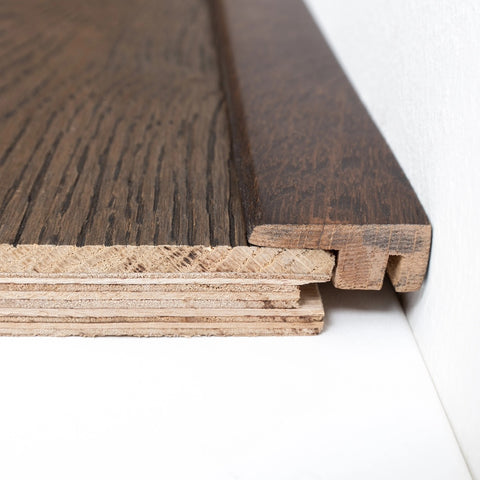 Lusso Chocolate Oak End Profile - SS6 - Available Lengths 900mm & 2700mm Lusso Chocolate Oak End Profile - SS6 - Available Lengths 900mm & 2700mm