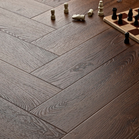 Elements Inspirations Herringbone Mahogany EIH06 Glue Down LVT Vinyl Flooring Elements Inspirations Herringbone Mahogany EIH06 Glue Down LVT Vinyl Flooring
