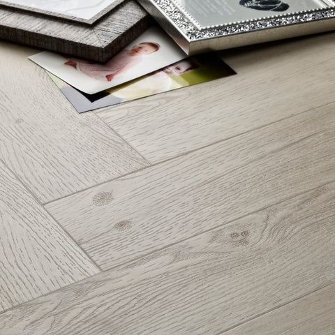 Elements Inspirations Herringbone White Ash EIH11 Glue Down LVT Vinyl Flooring Elements Inspirations Herringbone White Ash EIH11 Glue Down LVT Vinyl Flooring