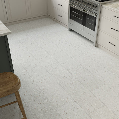 Lusso Brescia Coastal Terrazzo Tile SPC Click Vinyl Flooring Lusso Brescia Coastal Terrazzo Tile SPC Click Vinyl Flooring