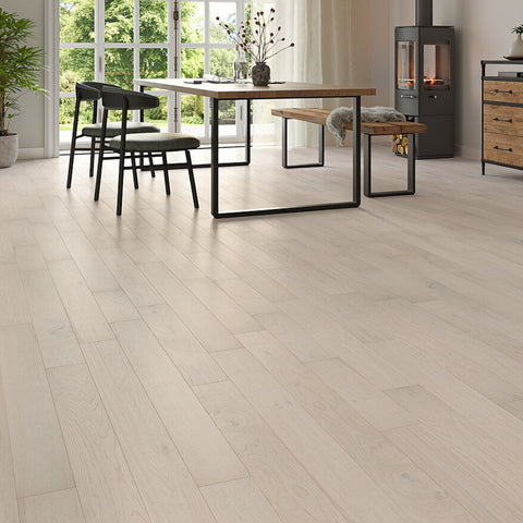 Lusso Carrara Snow Engineered Oak Lusso Carrara Snow Engineered Oak