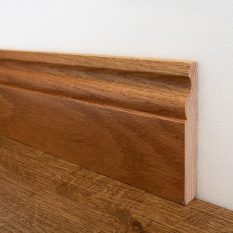 Lusso Golden Oak Skirting Board 120 x 20mm - SS3 Lusso Golden Oak Skirting Board 120 x 20mm - SS3