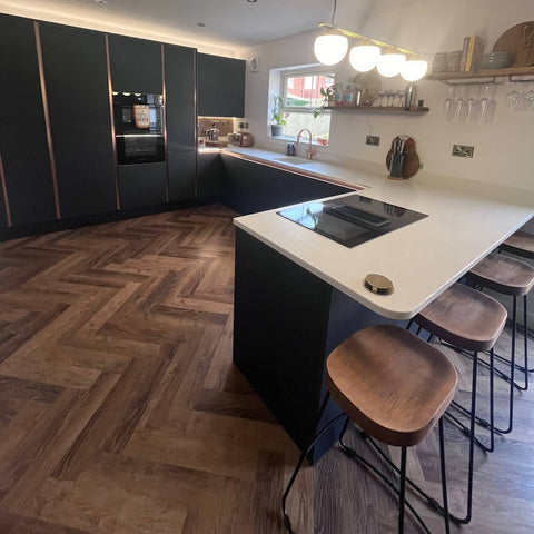 Lusso Portofino Herringbone Norwegian Oak Glue Down LVT Vinyl Flooring Lusso Portofino Herringbone Norwegian Oak Glue Down LVT Vinyl Flooring