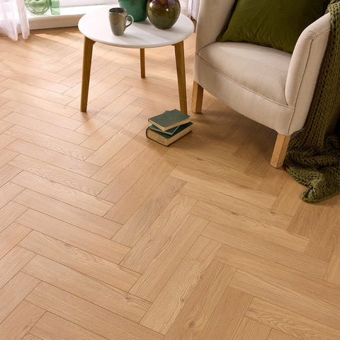 Lusso Siena Odense Herringbone Laminate Flooring 12mm Lusso Siena Odense Herringbone Laminate Flooring 12mm