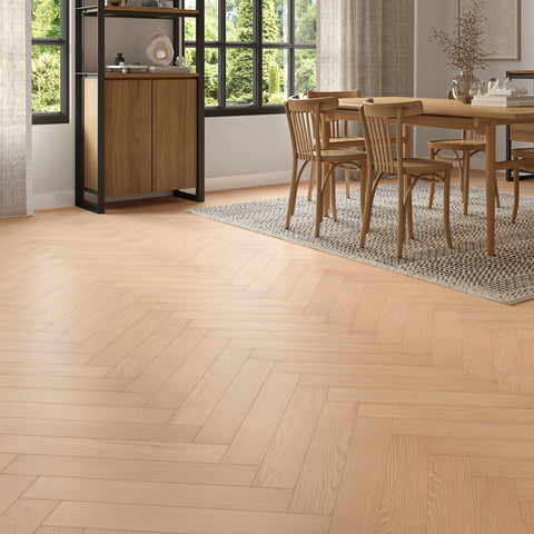 Milan 12mm Clapham Oak Herringbone Laminate Milan 12mm Clapham Oak Herringbone Laminate