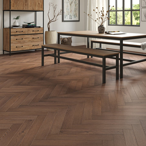 Prato 8mm Richmond Oak Herringbone Laminate Prato 8mm Richmond Oak Herringbone Laminate