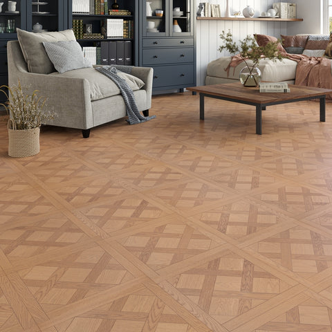 Sassari 12mm Bayswater Oak Versailles Tile Laminate Sassari 12mm Bayswater Oak Versailles Tile Laminate