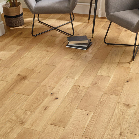 Lusso Modena Natural Brushed & Oiled Engineered Oak 150mm Lusso Modena Natural Brushed & Oiled Engineered Oak 150mm