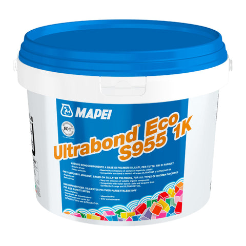 Mapei Ultrabond ECO S955 Wood Flooring Adhesive 15Kg/18m2 Mapei Ultrabond ECO S955 Wood Flooring Adhesive 15Kg/18m2