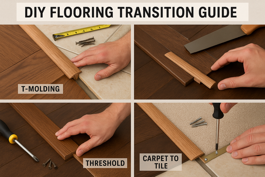 DIY Flooring Transitions: Making Different Floors Flow