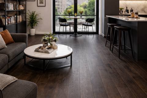 Lusso Como Nero Elegante Engineered Oak Flooring