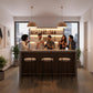 Bari Liberty Elm Plank Glue Down LVT Vinyl Flooring