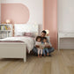 Bari Snowcap Poplar Plank Glue Down LVT Vinyl Flooring