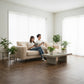 Basket Weave LVT Flooring Elements Inspirations Espresso