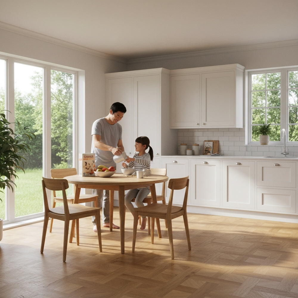 Basket Weave LVT Flooring Elements Inspirations Natural Oak