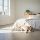 Basket Weave LVT Flooring Elements Inspirations White Ash