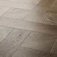 Textures Basket Weave LVT flooring in Ash