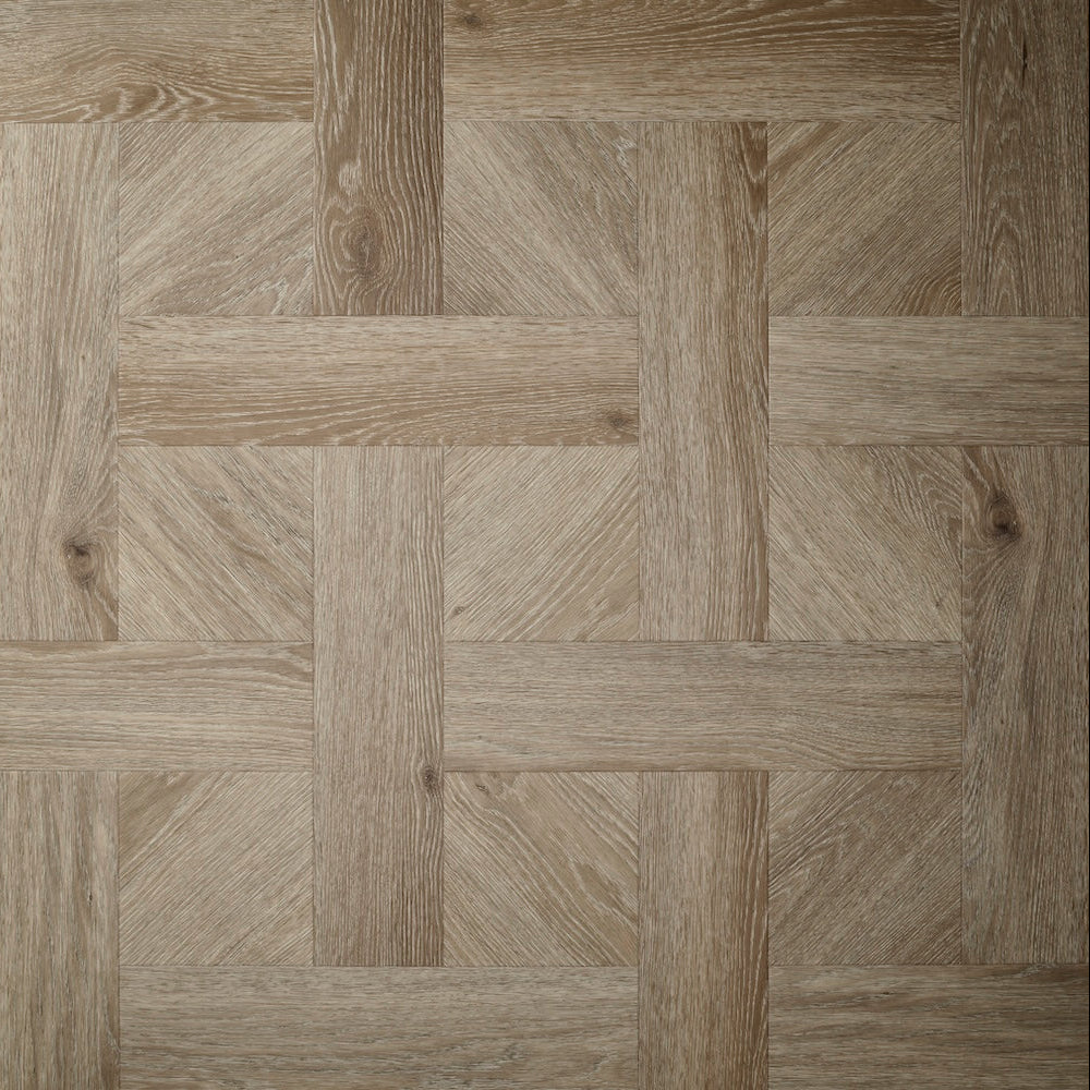 Textures Basket Weave LVT flooring in Ash
