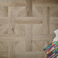 Basket Weave LVT Flooring Textures Ash - (SAMPLE)