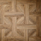 Textures Basket Weave LVT flooring in Distressed Oak