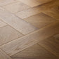 Textures Basket Weave LVT flooring in Honey Oak