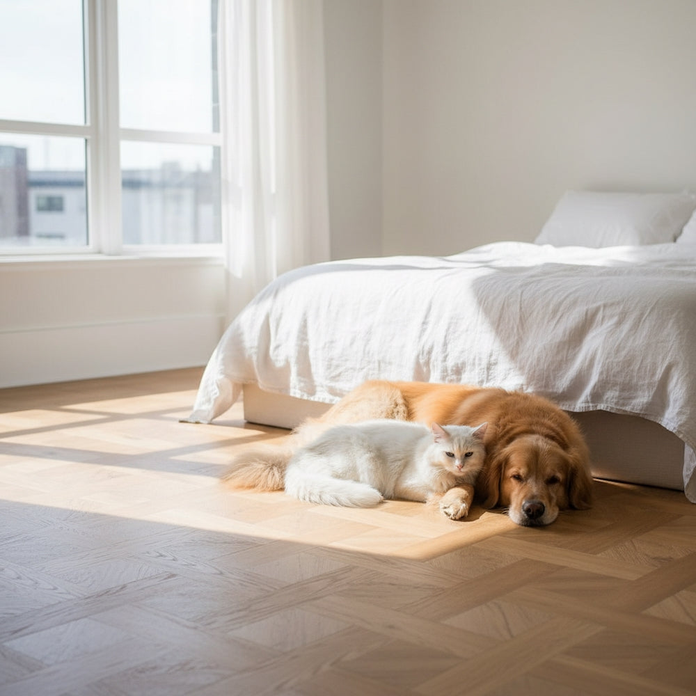 Basket Weave LVT Flooring Textures Traditional Oak