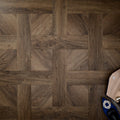 Basket Weave LVT Flooring Textures Tudor Oak