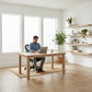 Basket Weave LVT Flooring Textures Washed Oak