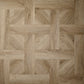 Textures Basket Weave LVT flooring in Weathered Oak