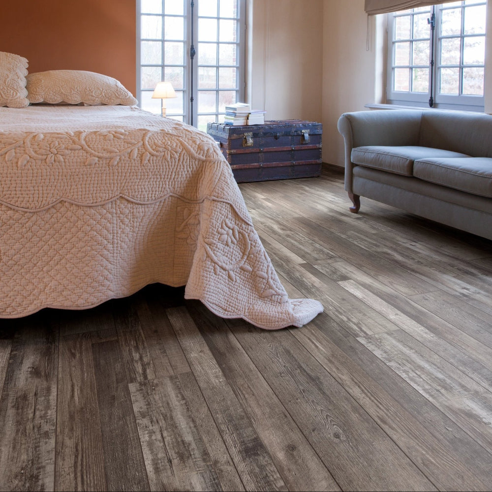 COREtec Essentials 1200 Fallen Oak 52 LVT Flooring - (SAMPLE)