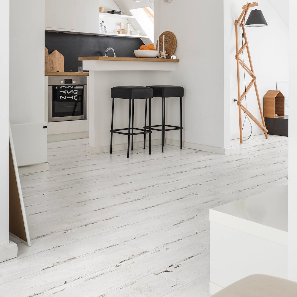 COREtec Essentials 1200+ Painted Oak 02 LVT Flooring - (SAMPLE)