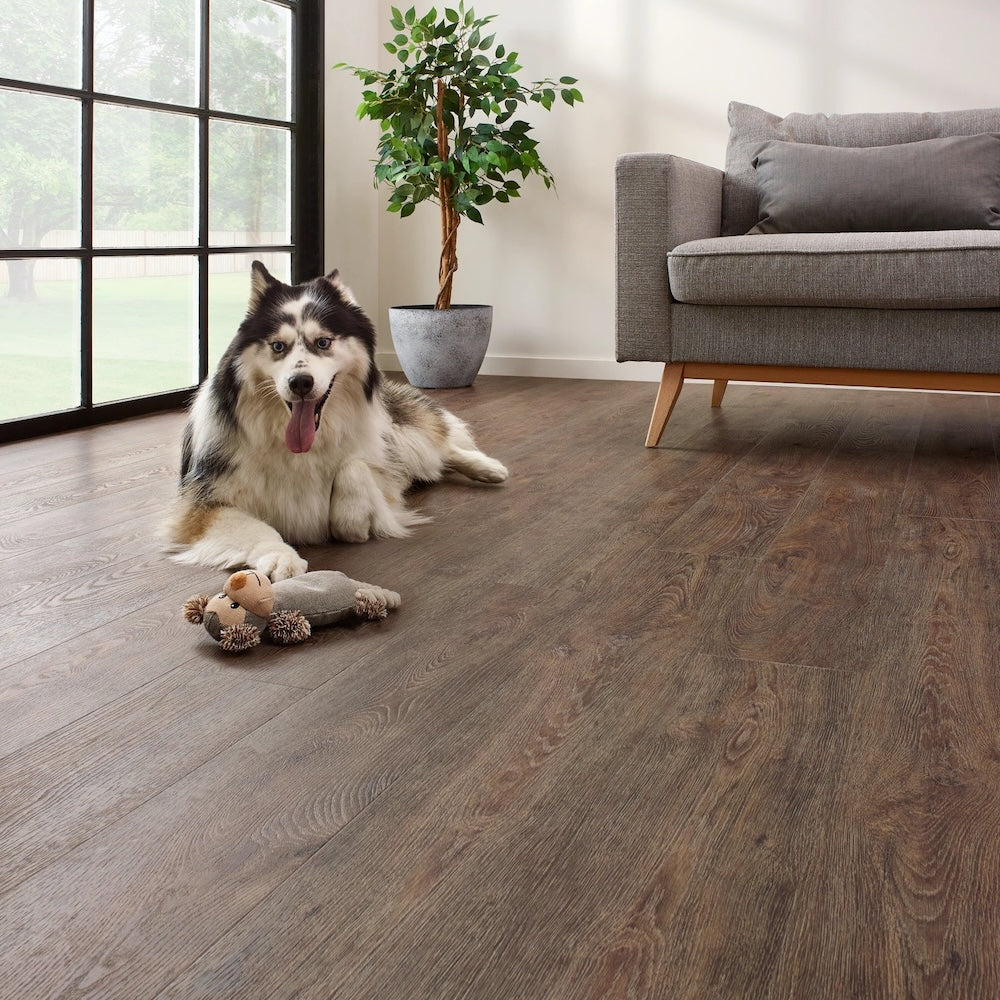 COREtec Essentials 1500 Jasper Oak 01 LVT Flooring - (SAMPLE)