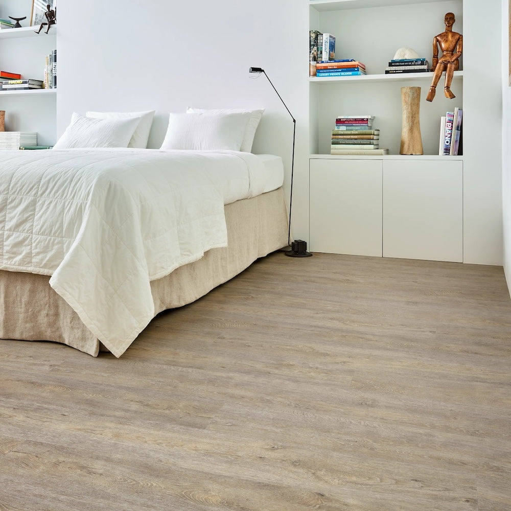 COREtec Essentials 1500 Waterton Lakes Oak 04 LVT Flooring - (SAMPLE)