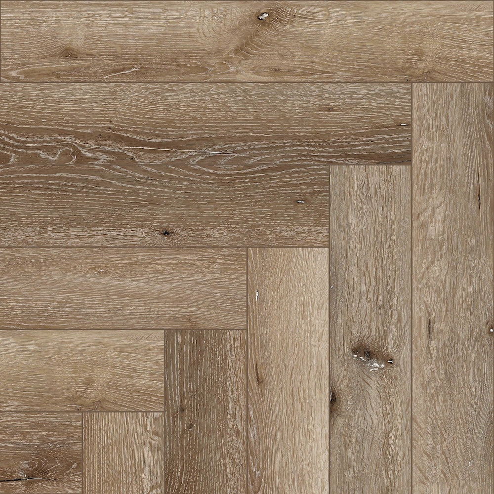 COREtec Naturals Herringbone Acorn LVT Flooring