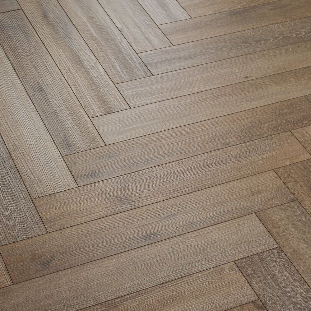 COREtec Naturals Herringbone Acorn LVT Flooring