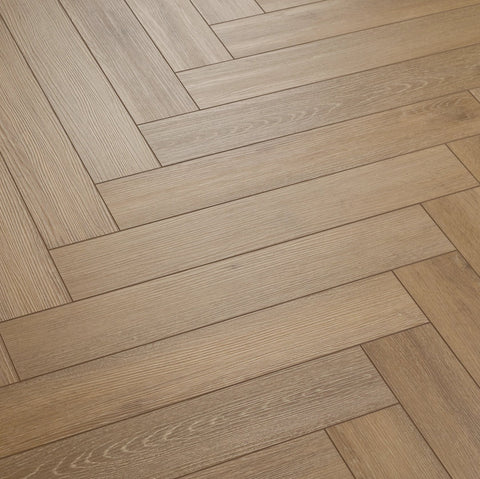 COREtec Naturals Herringbone Lumber LVT Flooring