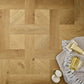 Elements Inspirations Basket Weave Natural Oak Glue Down LVT Vinyl Flooring