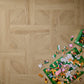 Elements Inspirations Basket Weave Sandy Oak Glue Down LVT Vinyl Flooring