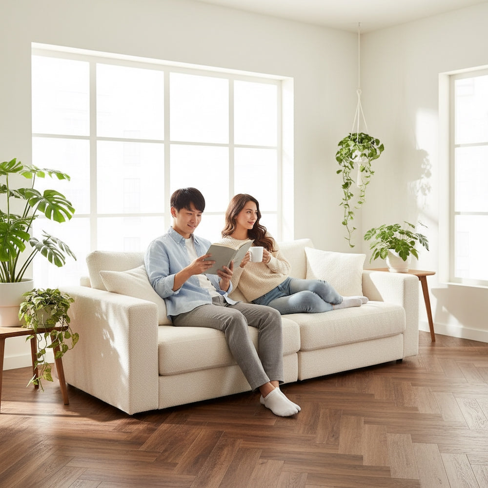 Elements Inspirations Herringbone Mahogany EIH06 Glue Down LVT Vinyl Flooring