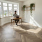 Herringbone Engineered Oak Flooring Dunwick Smoked Grey 90mm x 15mm