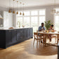 Herringbone Engineered Oak Flooring Hebden Black Grain 90mm x 14mm