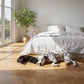 Herringbone Engineered Oak Flooring Hebden Black Grain 90mm x 14mm