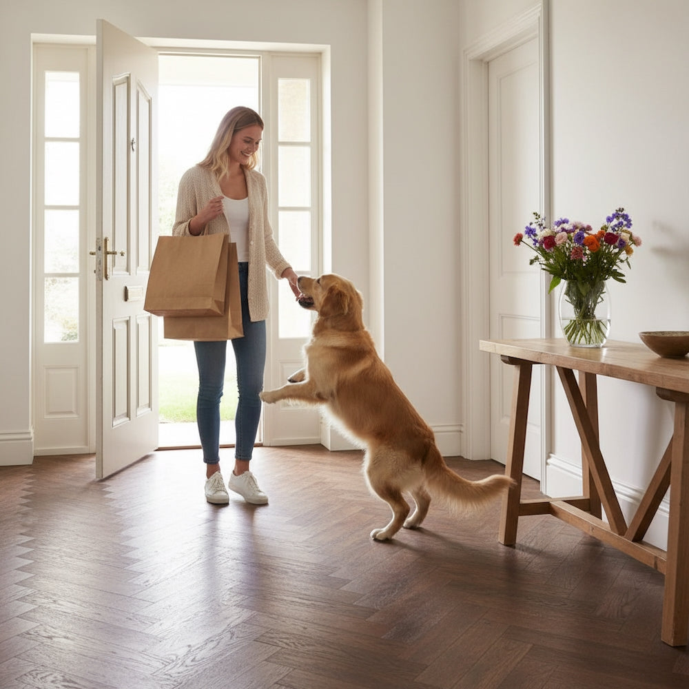 Herringbone Engineered Oak Flooring Settle Coffee Smoked 90mm x 14mm