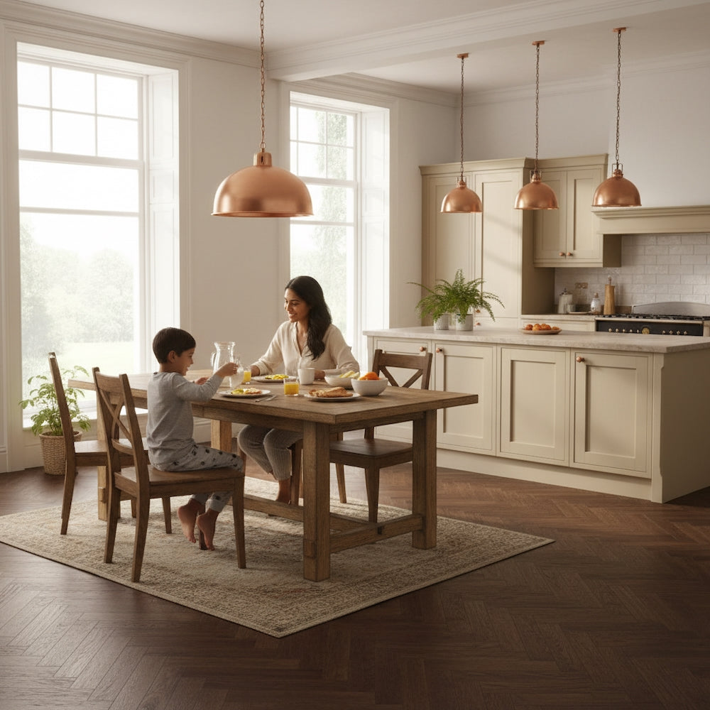 Herringbone Engineered Oak Flooring Settle Coffee Smoked 90mm x 14mm