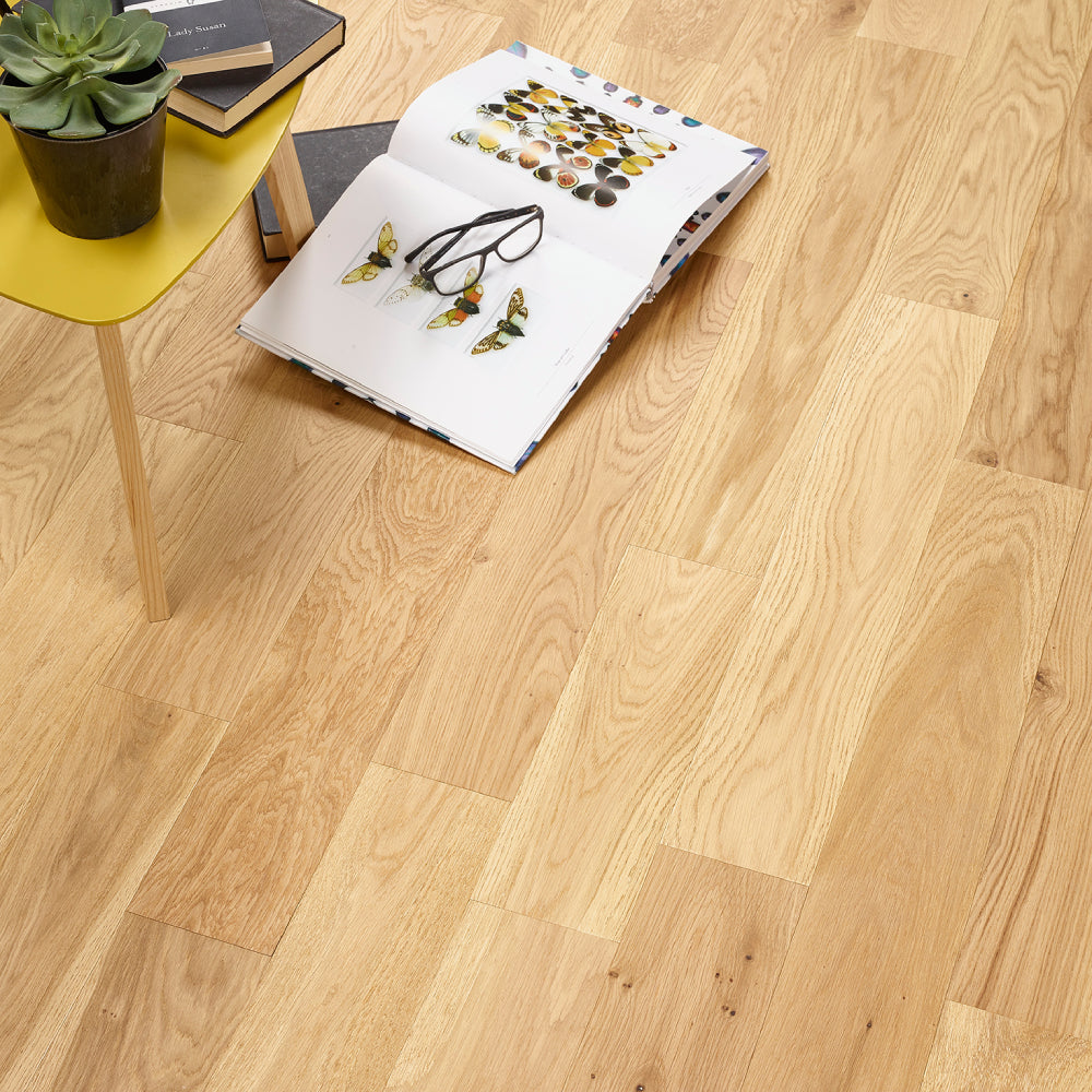 Florence Brushed & Oiled Solid Oak Flooring 150mm - (SAMPLE)