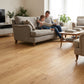 Lusso Flooring Florence Natural Brushed & Oiled Solid Oak Flooring 125mm