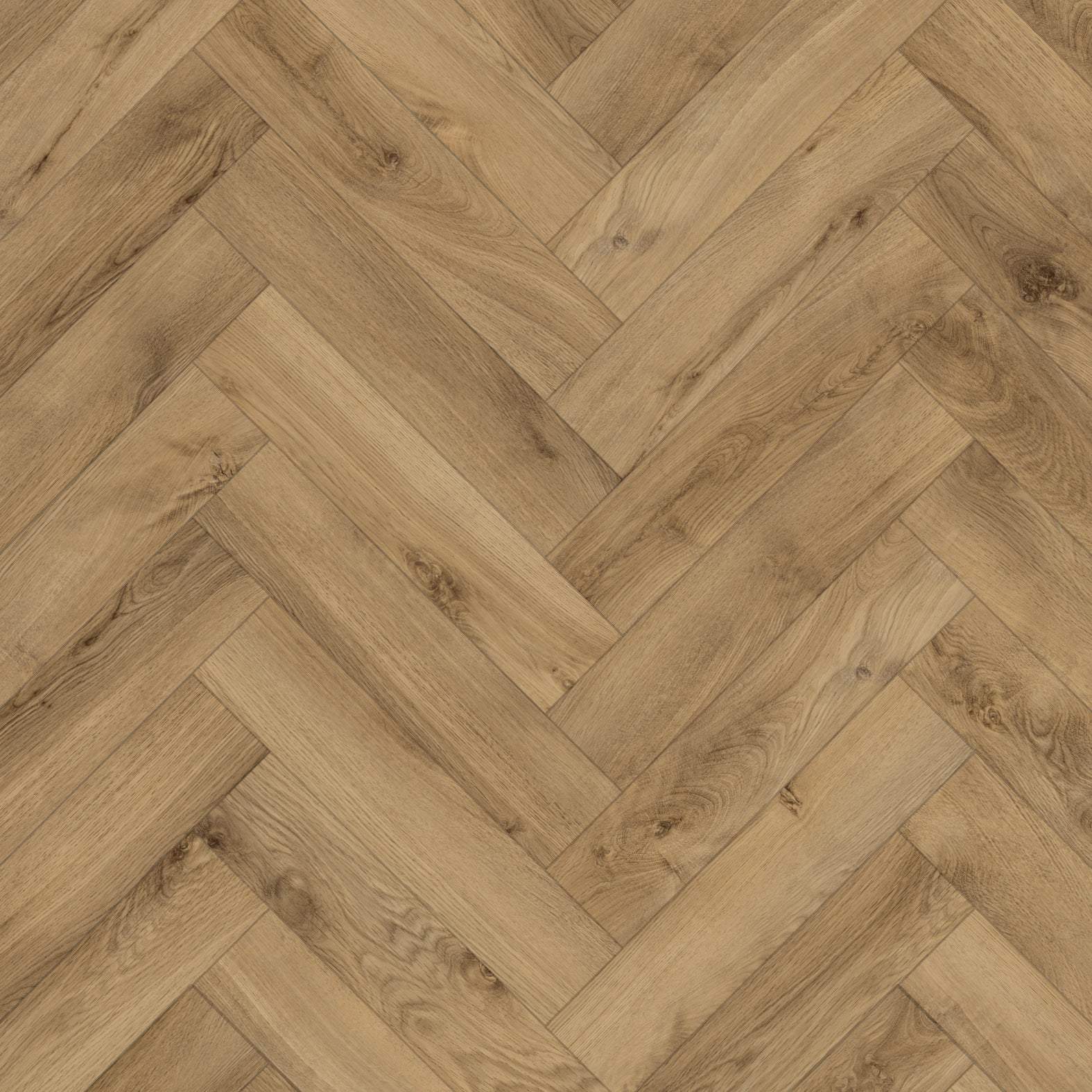 Lusso Naples Parquet Carriage Oak Glue Down LVT Vinyl Flooring - (SAMPLE)