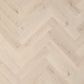 Lusso Portofino Herringbone White Oak Glue Down LVT Vinyl Flooring