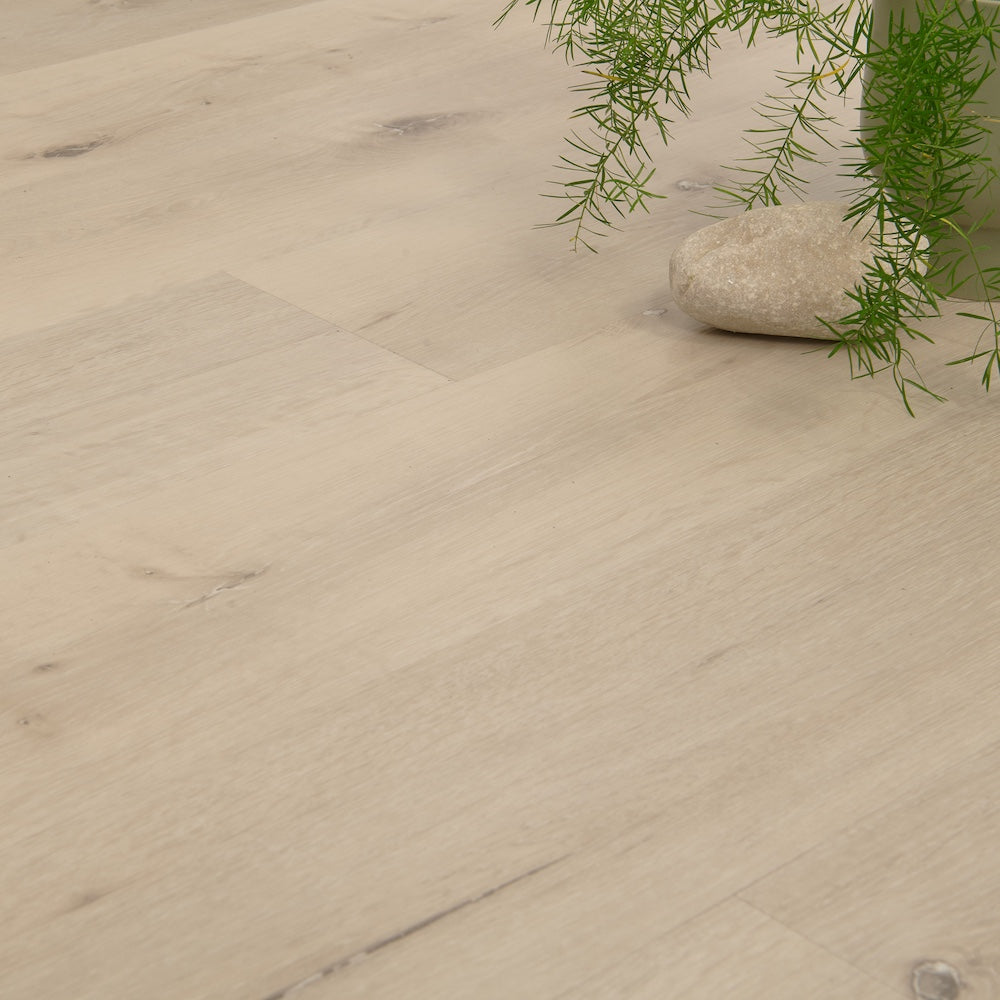 Portofino White Oak Glue Down LVT Vinyl Flooring - (SAMPLE)