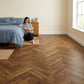 Lusso Flooring Siena Bergen Herringbone Laminate Flooring 12mm